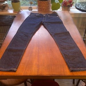 A.P.C. Men Petite New Standard Jeans, Dark Indigo Color, Mid-rise, 31 in. Inseam